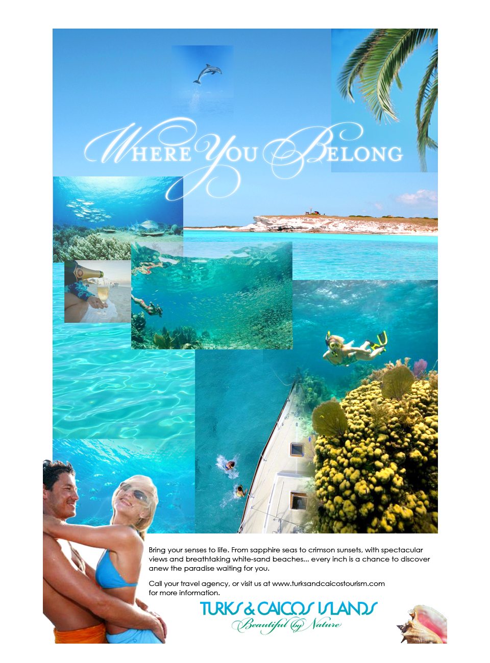 Turks & Caicos Islands - Picture Perfect Ad