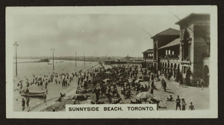 Sunnyside Beach, Toronto via New York Public Library