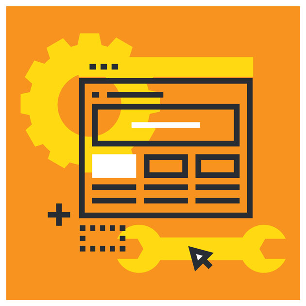 04-Strategy-Website-Design-Process-Development Graphic representing coding