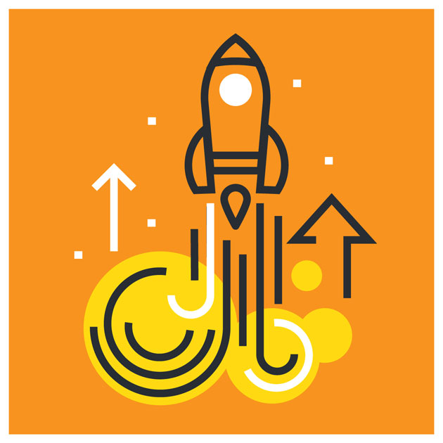 06-Strategy-Website-Design-Process-Launch Graphic representing launching a website